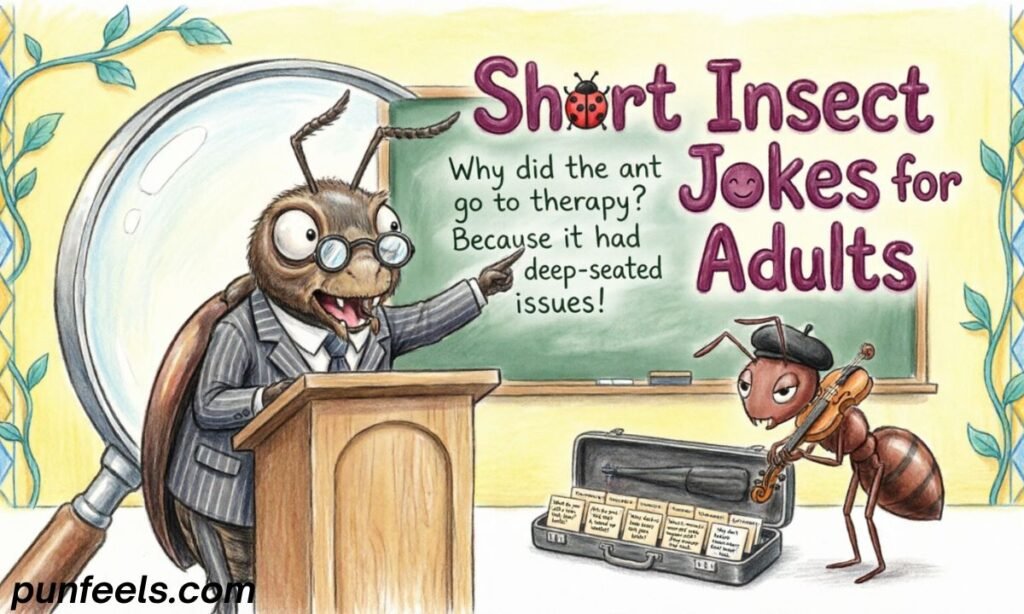 Short Insect Jokes for Adults