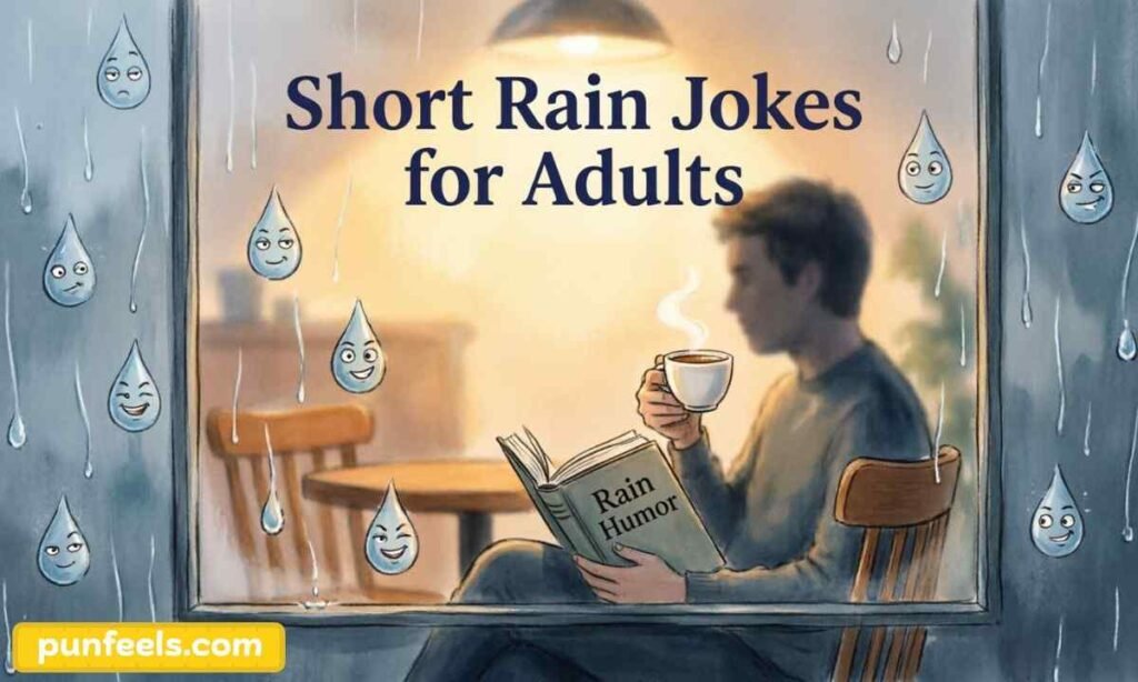Short Rain Jokes for Adults