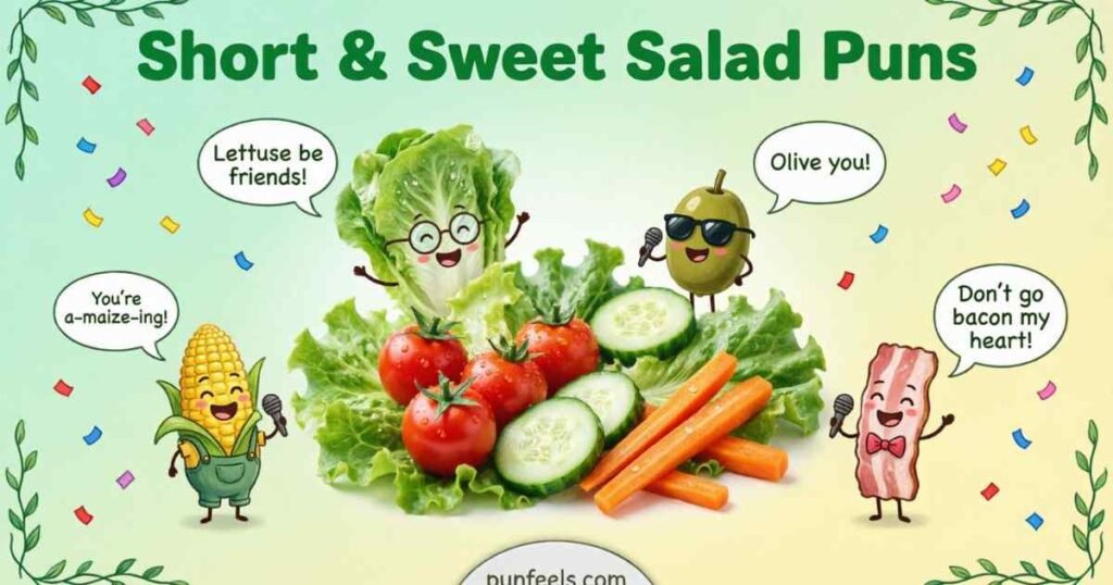 Short & Sweet Salad Puns