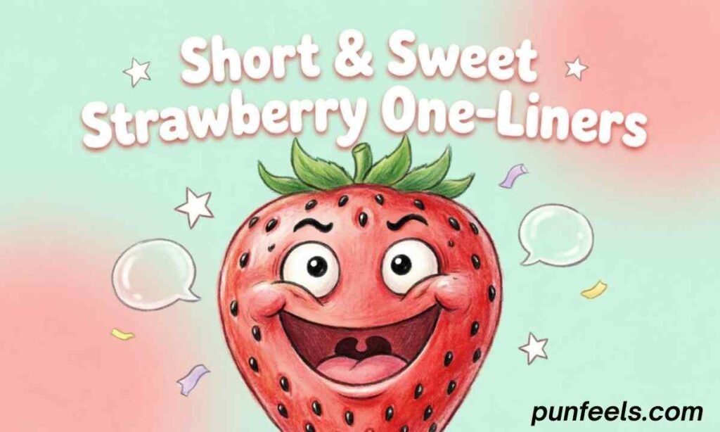 Short & Sweet Strawberry One-Liners
