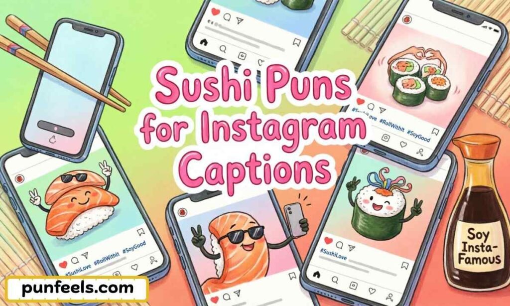 Sushi Puns for Instagram Captions