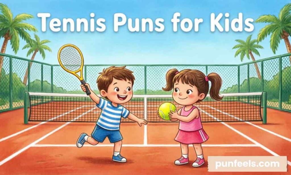 Tennis Puns for Kids