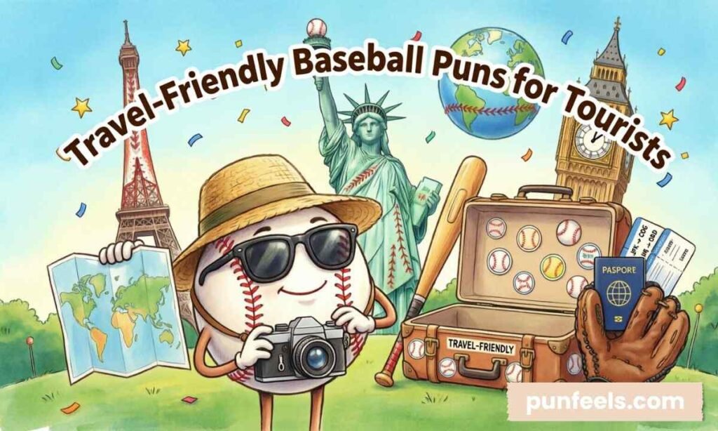 Travel-Friendly Baseball Puns for Tourists