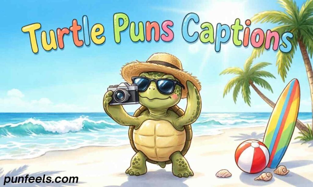 Turtle Puns Captions