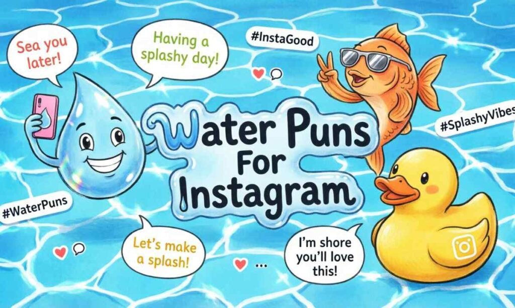 Water Puns For Instagram