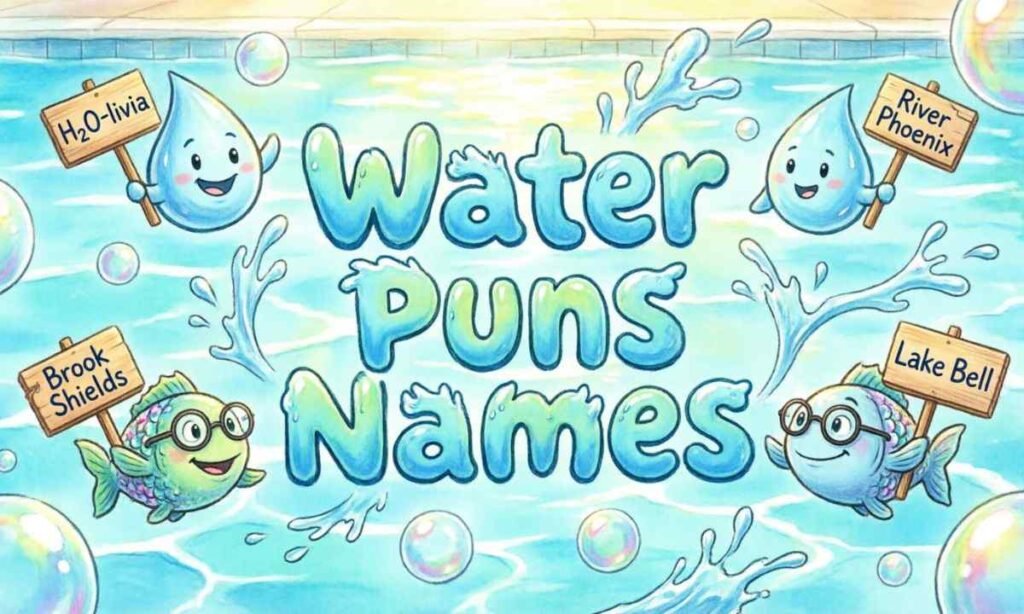 Water Puns Names