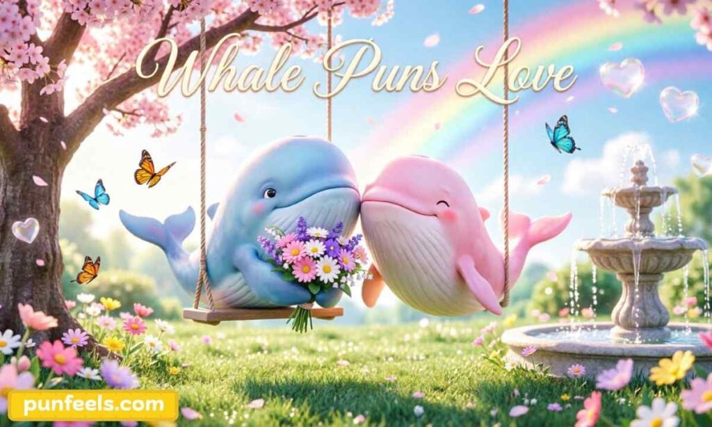 Whale Puns Love