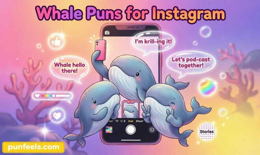 Whale Puns for Instagram