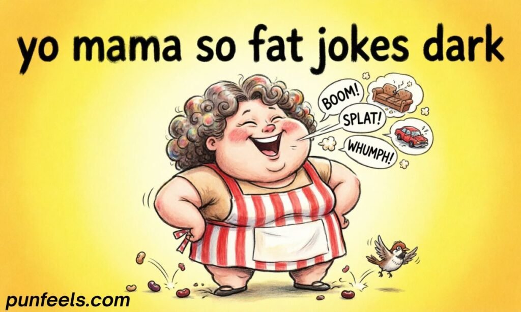 yo mama so fat jokes dark