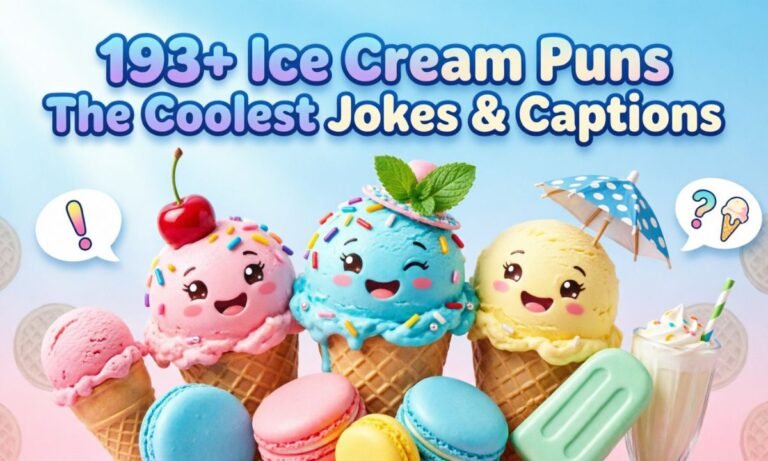 193+ Ice Cream Puns The Coolest Jokes & Captions