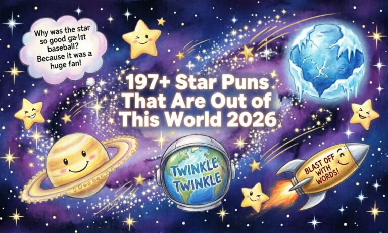 197+ Star Puns That Are Out of This World 2026
