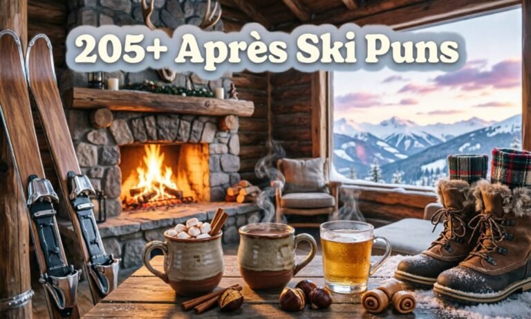 205+ Après Ski Puns