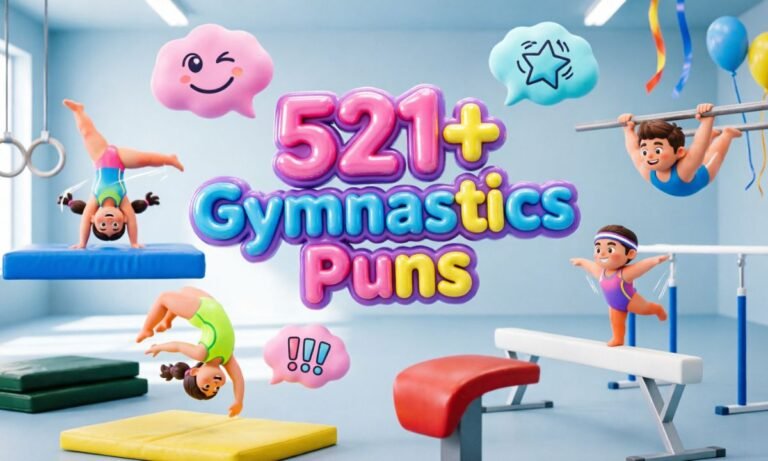 521+ Gymnastics Puns That Will Flip You Out in 2026