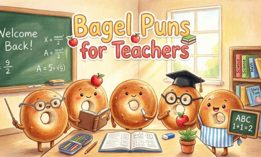 Bagel Puns for Teachers