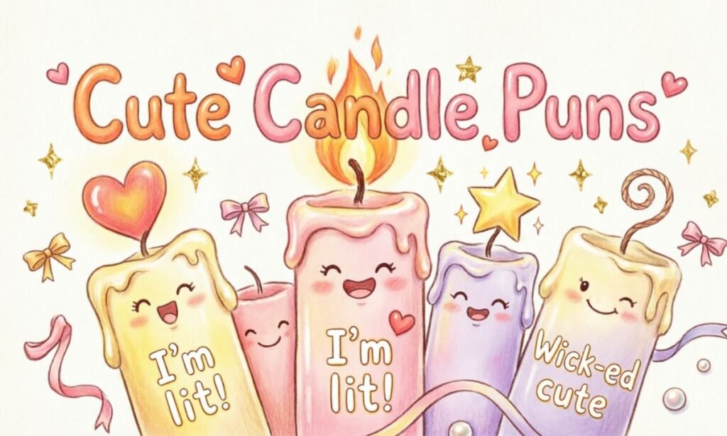 Cute Candle Puns