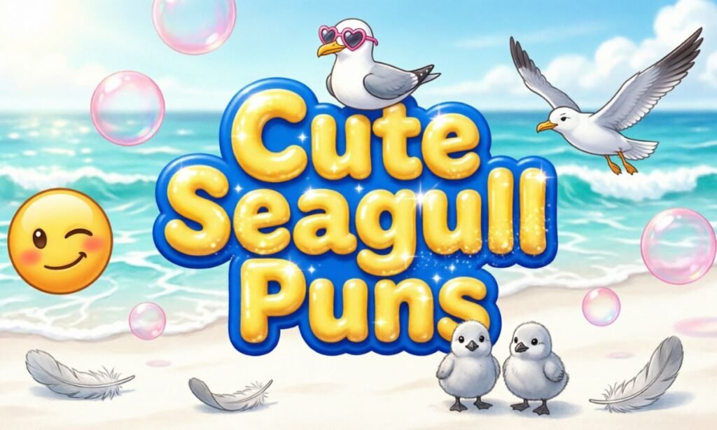 Cute Seagull Puns