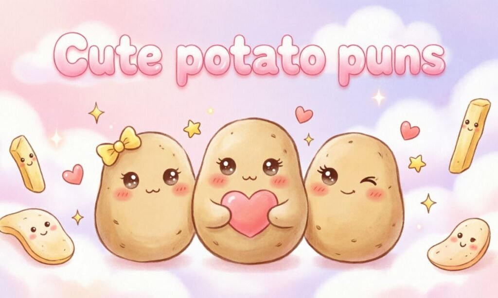 Cute potato puns