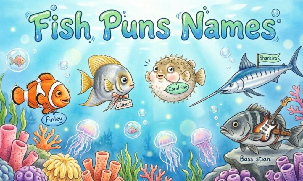 Fish Puns Names