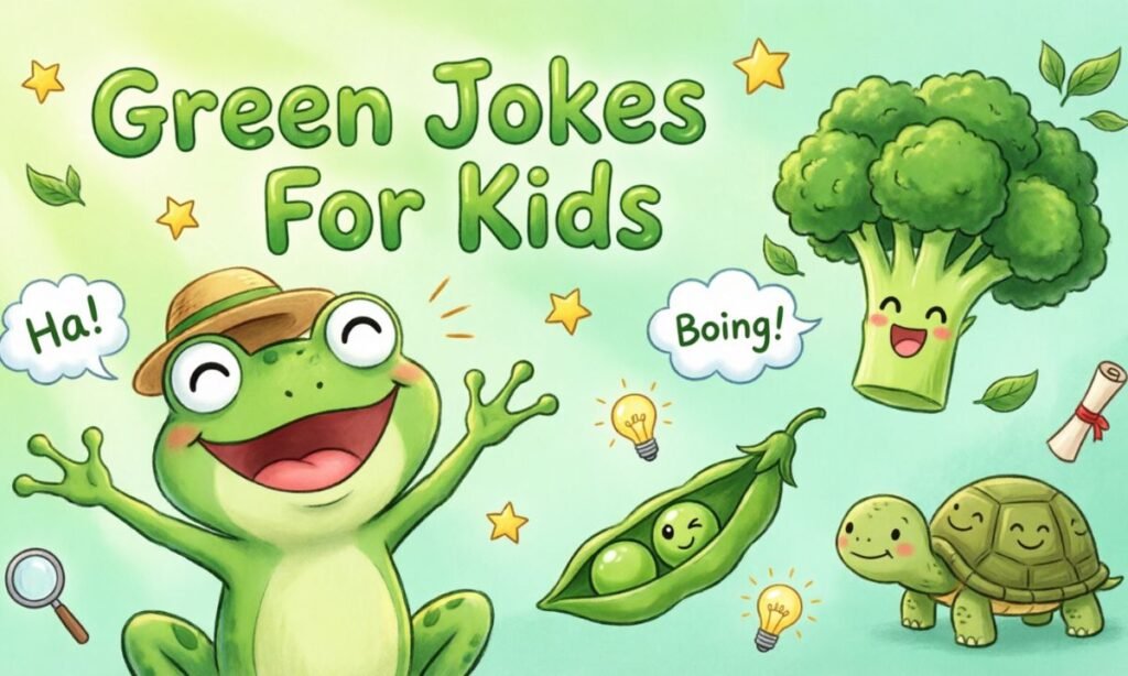 Green Jokes For Kids
