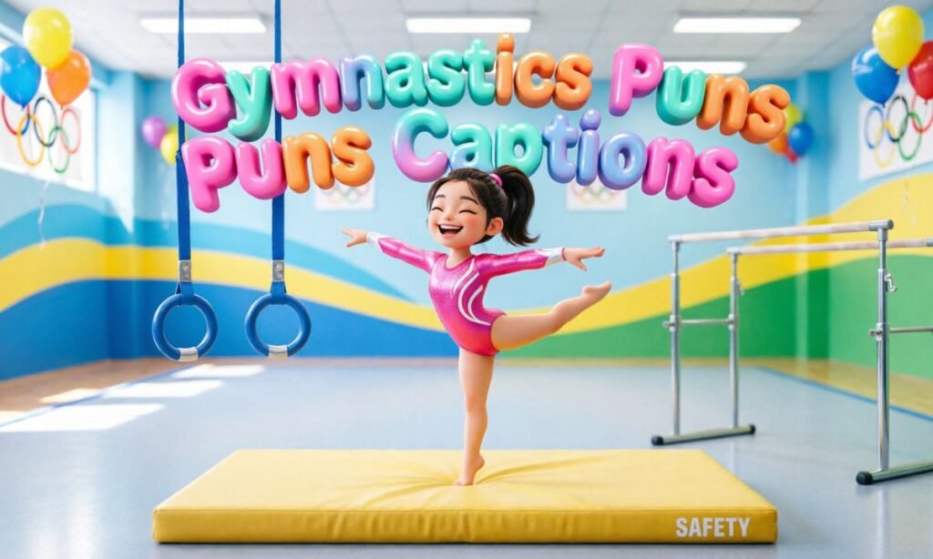 Gymnastics Puns Captions
