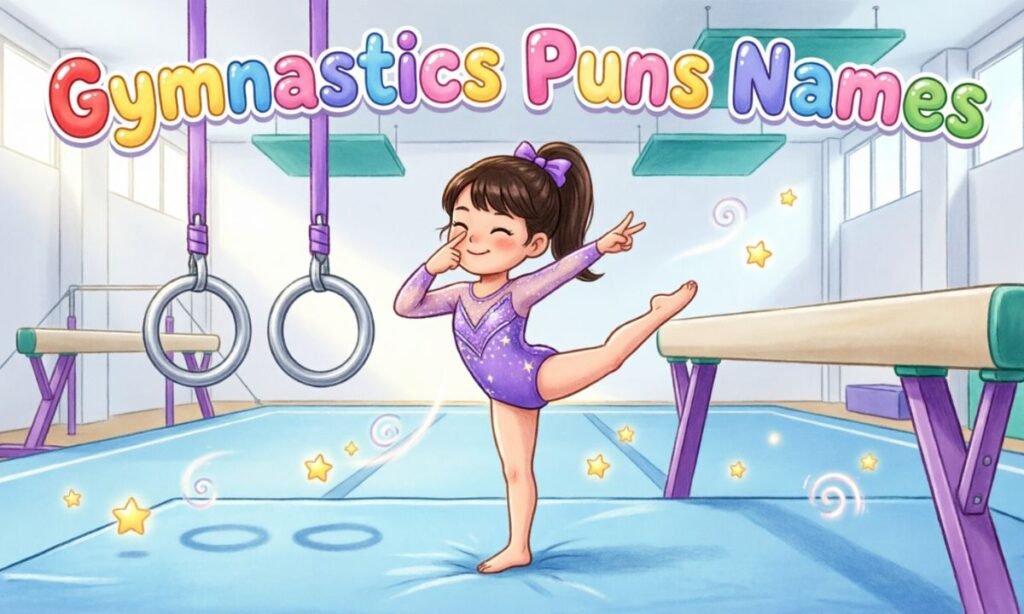 Gymnastics Puns Names