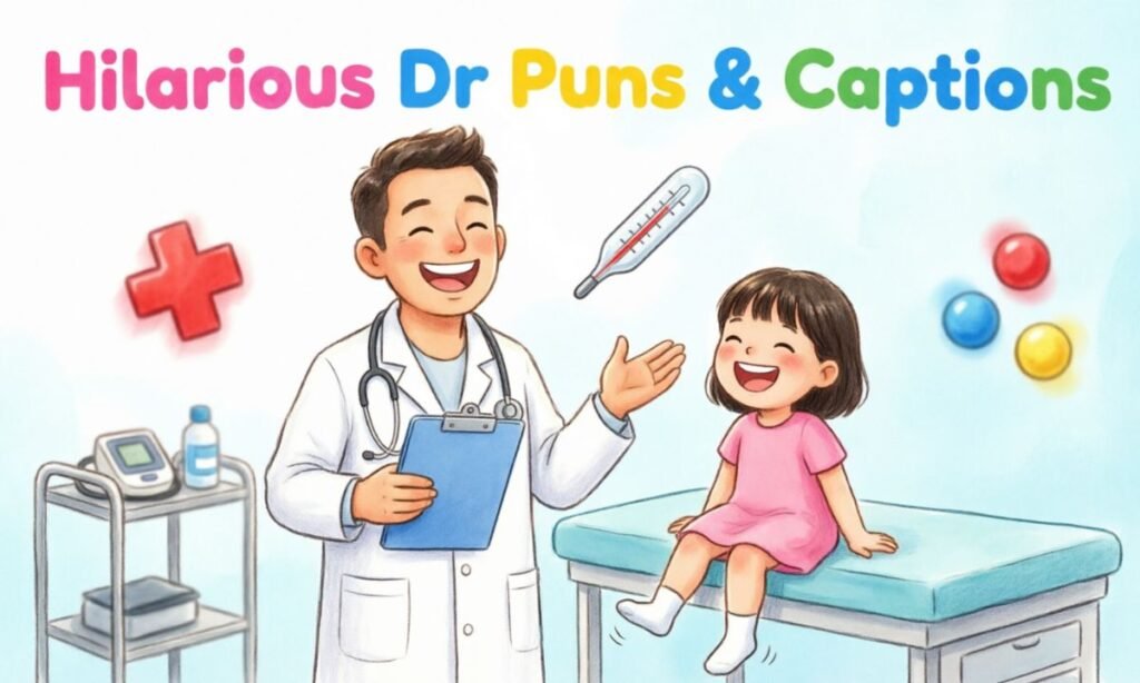 Hilarious Dr Puns & Captions