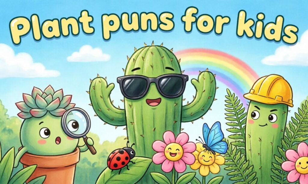 Plant puns for kids