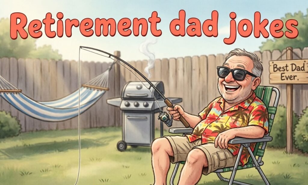 Retirement dad jokes