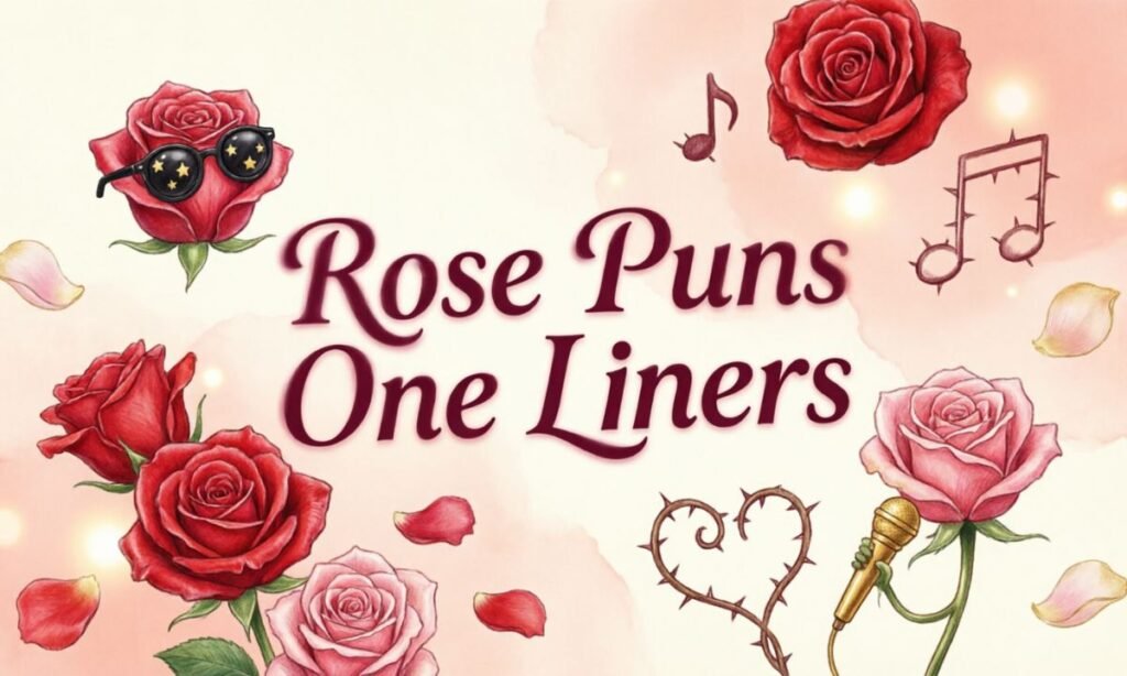 Rose Puns One Liners