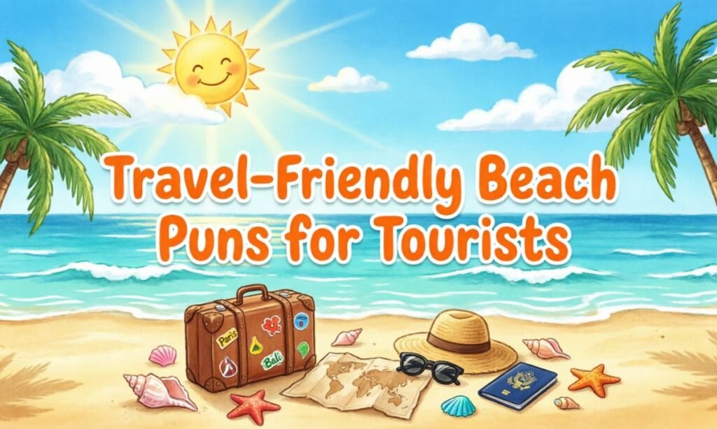 Travel-Friendly Beach Puns for Tourists