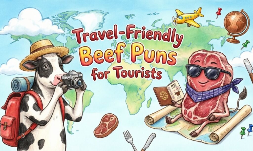 Travel-Friendly Beef Puns for Tourists