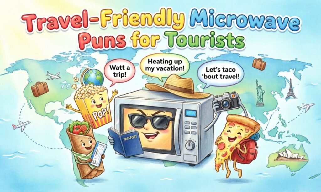 Travel-Friendly Microwave Puns for Tourists