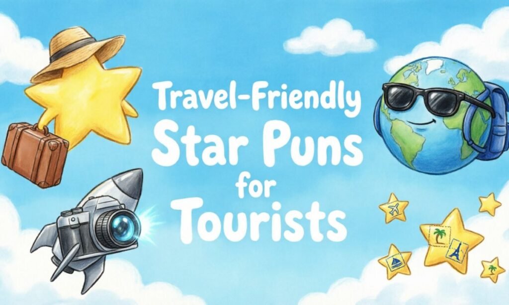 Travel-Friendly Star Puns for Tourists