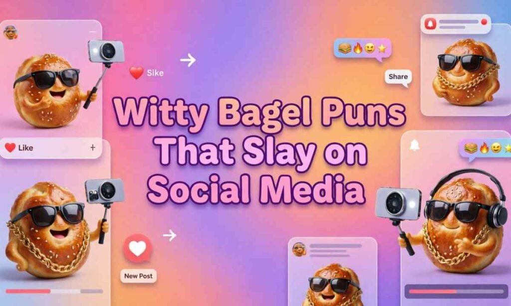Witty Bagel Puns That Slay on Social Media
