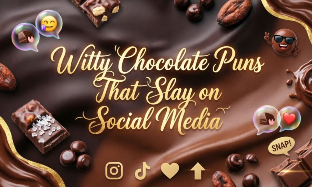 Witty Chocolate Puns That Slay on Social Media