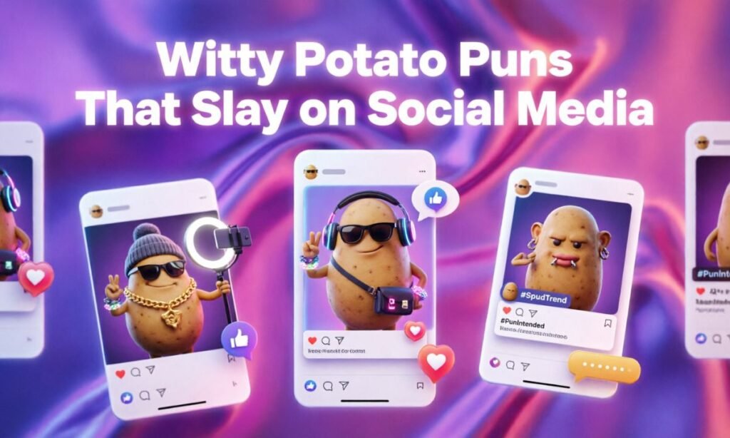 Witty Potato Puns That Slay on Social Media