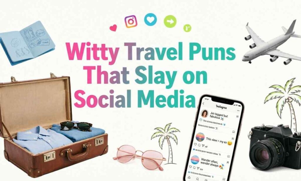 Witty Travel Puns That Slay on Social Media