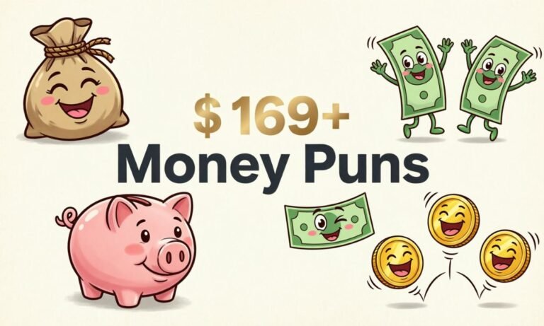 💸 169+ Money Puns Feature Image