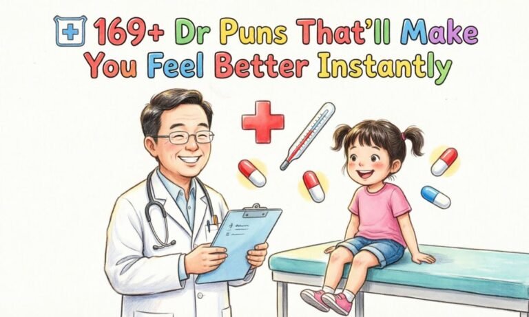 🩺 169+ Dr Puns That’ll Make You Feel Better Instantly