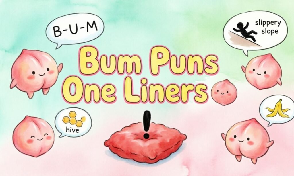 Bum Puns One Liners