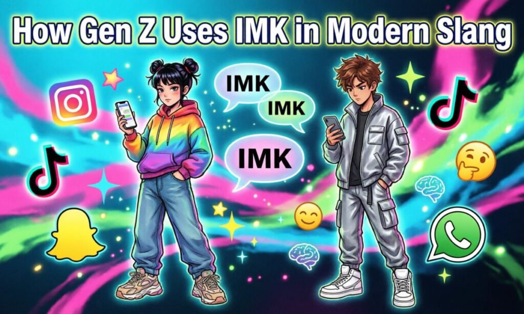 How Gen Z Uses IMK in Modern Slang