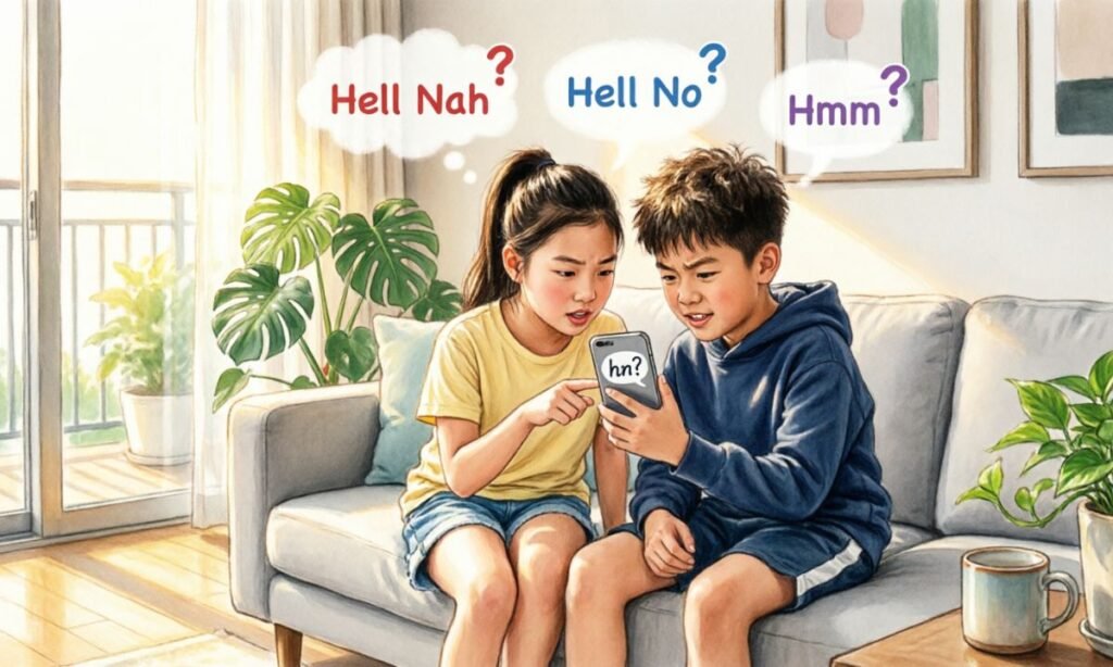 What Does hn Mean in Text