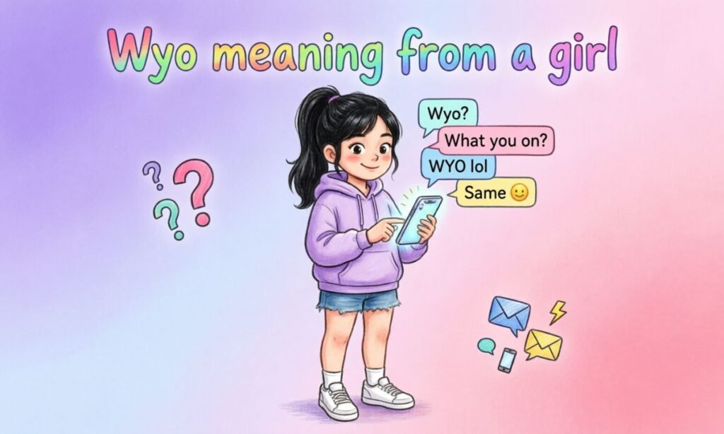 Wyo meaning from a girl