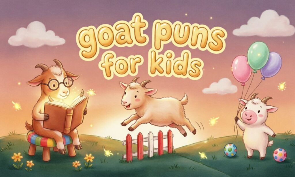 goat puns for kids