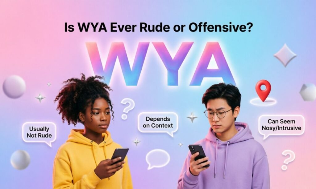 Is WYA Ever Rude or Offensive